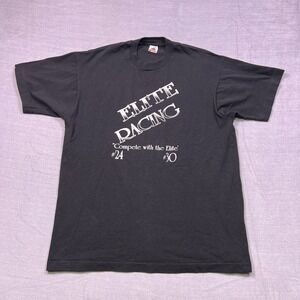 1991 Purdue Grand Prix Elite Racing T Shirt Mens XL Fruit of the Loom Made USA